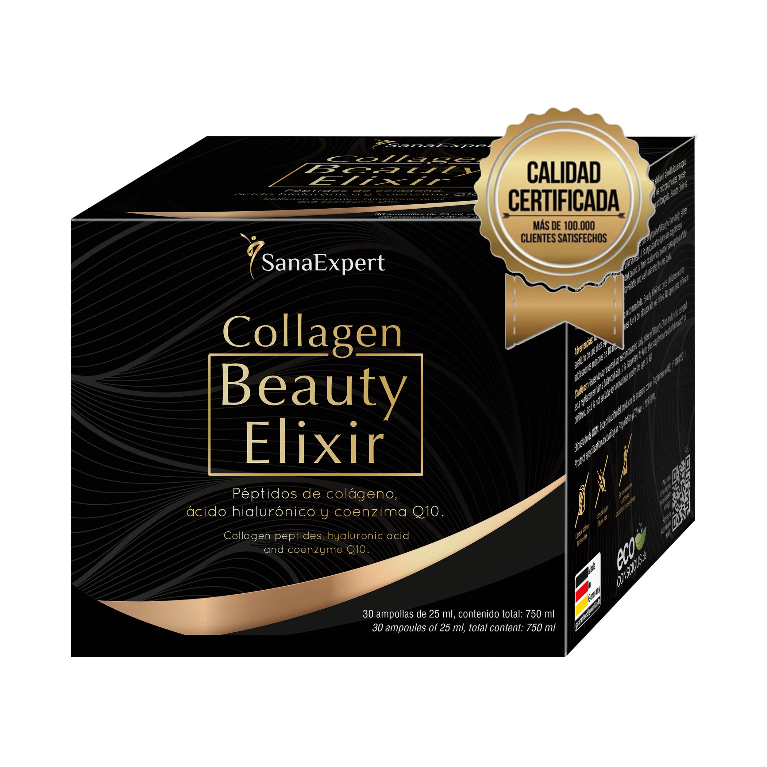 SanaExpert Collagen Beauty Elixir - Complemento para Cuidado de